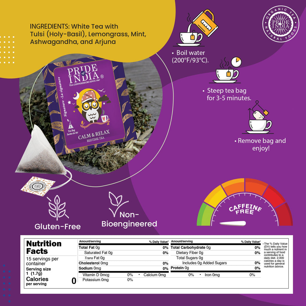 Stress Relief - Calm & Relax Herbal Tea