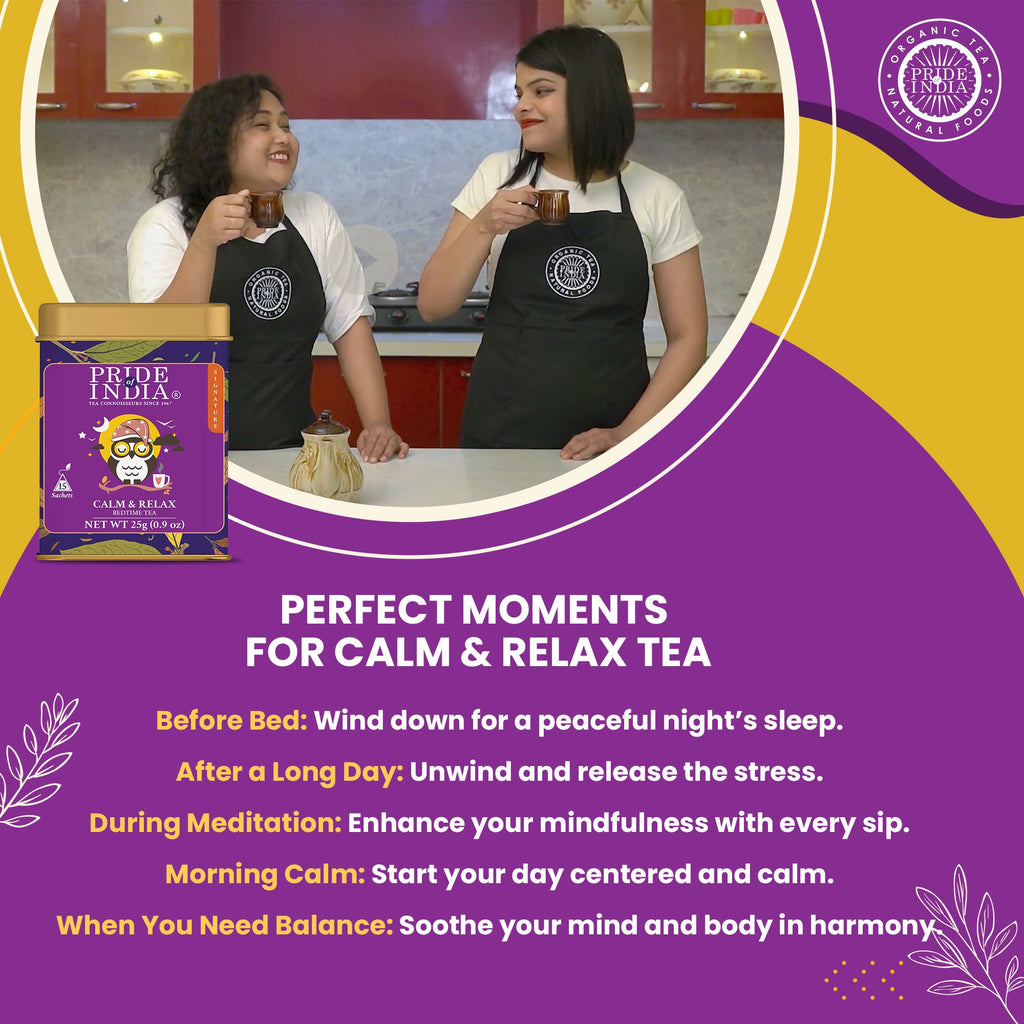 Stress Relief - Calm & Relax Herbal Tea